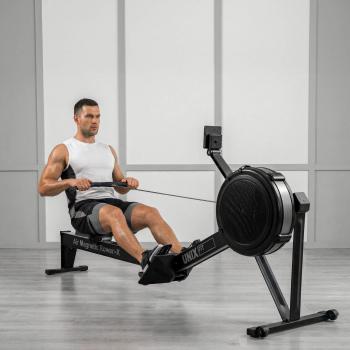 Гребной тренажер UNIX Fit Air воздушно-магнитный / Magnetic Rower-X черный RMAMRXB - Интернет магазин спортивных товаров Кавказ-спорт, Владикавказ