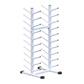 Стойка для бодибаров и грифов 10 уровней двухсторонняя Sabirgym SG025.4 - Интернет магазин спортивных товаров Кавказ-спорт, Владикавказ