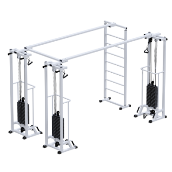 Профессиональный тренажер Биотонус-3 + шведская стенка стеки 3х100 кг Sabirgym SG087.3*2400*100 реабилитация - Интернет магазин спортивных товаров Кавказ-спорт, Владикавказ