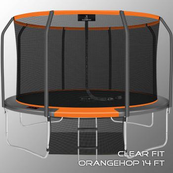 Каркасный батут Clear Fit OrangeHop 14Ft уличный swat - Интернет магазин спортивных товаров Кавказ-спорт, Владикавказ