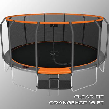Каркасный батут Clear Fit OrangeHop 16Ft уличный спорт доставка - Интернет магазин спортивных товаров Кавказ-спорт, Владикавказ