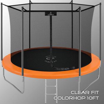 Каркасный батут Clear Fit ColorHop 10Ft оранжевый для улицы кумитеспорт - Интернет магазин спортивных товаров Кавказ-спорт, Владикавказ