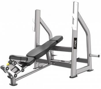 FTX-61A38 Скамейка для жима под углом вверх Профессиональный силовой тренажер - Интернет магазин спортивных товаров Кавказ-спорт, Владикавказ