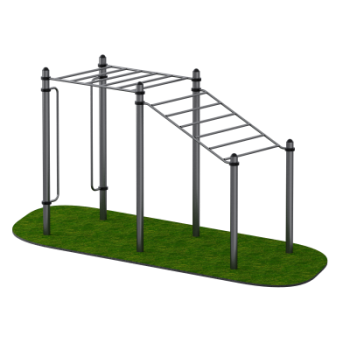 Тренажер для реабилитации Рукоход Sabirgym SGINVAR116 black step - Интернет магазин спортивных товаров Кавказ-спорт, Владикавказ