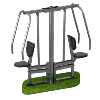 Тренажер для улицы Горизонтальный жим (двойной) Sabirgym SGMS051 vasilgym - Интернет магазин спортивных товаров Кавказ-спорт, Владикавказ