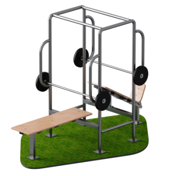 Уличный комплекс для жима Sabirgym SGMS500 vasilgym - Интернет магазин спортивных товаров Кавказ-спорт, Владикавказ