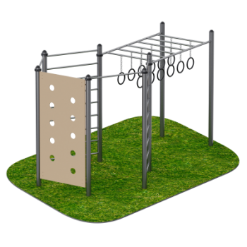 Спортивный уличный комплекс шестигранный Sabirgym SGWOK222 - Интернет магазин спортивных товаров Кавказ-спорт, Владикавказ