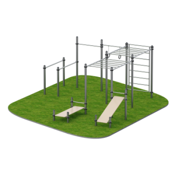 Атлетический комплекс уличный Лето Sabirgym SGWOK303 - Интернет магазин спортивных товаров Кавказ-спорт, Владикавказ