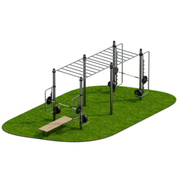 Уличный комплекс для воркаута Фобос Sabirgym SGWOK500 - Интернет магазин спортивных товаров Кавказ-спорт, Владикавказ