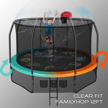 Каркасный батут Clear Fit FamilyHop 12Ft - Интернет магазин спортивных товаров Кавказ-спорт, Владикавказ