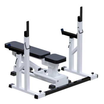 Профессиональный силовой тренажер Скамья регулируемая со стойками Sabirgym SG004 василжим - Интернет магазин спортивных товаров Кавказ-спорт, Владикавказ