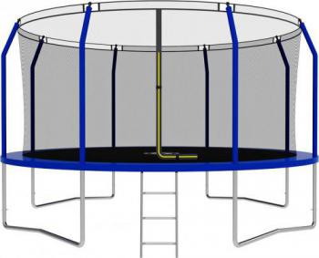 Батут SWOLLEN Comfort ZIP 14 FT Blue compare s-dostavka - Интернет магазин спортивных товаров Кавказ-спорт, Владикавказ