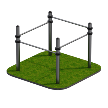 Подтягивание из виса на низкой перекладине Sabirgym SGAV094 black step - Интернет магазин спортивных товаров Кавказ-спорт, Владикавказ