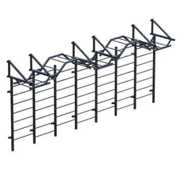 Стенка гимнастическая рукоход Sabirgym SGCROSS200 для функционального тренинга и кроссфита sportsman - Интернет магазин спортивных товаров Кавказ-спорт, Владикавказ