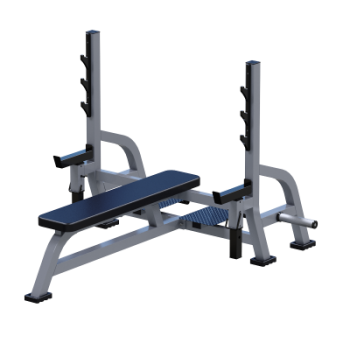 Профессиональный силовой тренажер Скамья для жима горизонтальная Sabirgym SGMSX100 росптиспорт - Интернет магазин спортивных товаров Кавказ-спорт, Владикавказ