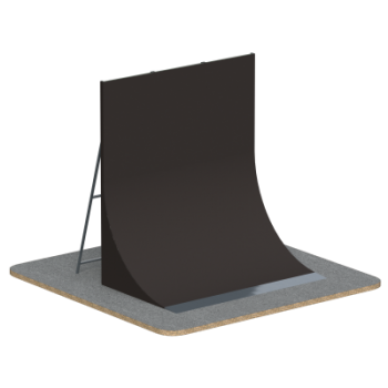 Радиус стена (Wall Ramp) Sabirgym SGSPM1013L для скейт парка sportsman - Интернет магазин спортивных товаров Кавказ-спорт, Владикавказ