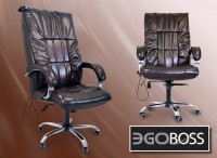 Офисное массажное кресло EGO BOSS EG1001 в комплектации LUX Шоколад  - Интернет магазин спортивных товаров Кавказ-спорт, Владикавказ
