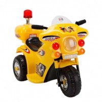Детский электромотоцикл 998 желтый - Интернет магазин спортивных товаров Кавказ-спорт, Владикавказ